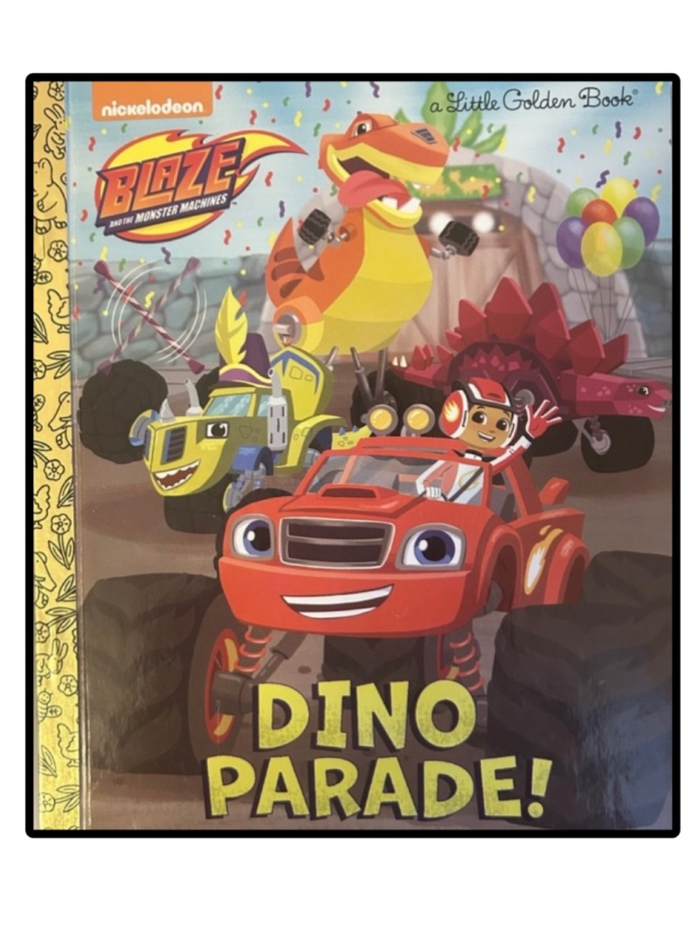 BUNDLE & SAVE🎉 Nickelodeon Blaze Dino Parade Book